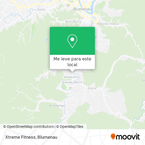 Xtreme Fitness mapa