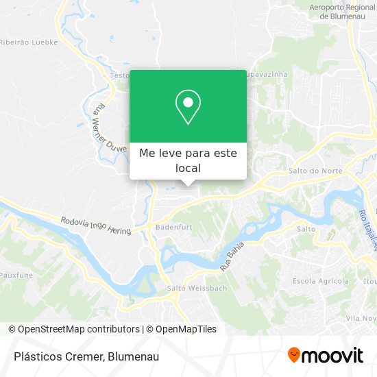 Plásticos Cremer mapa