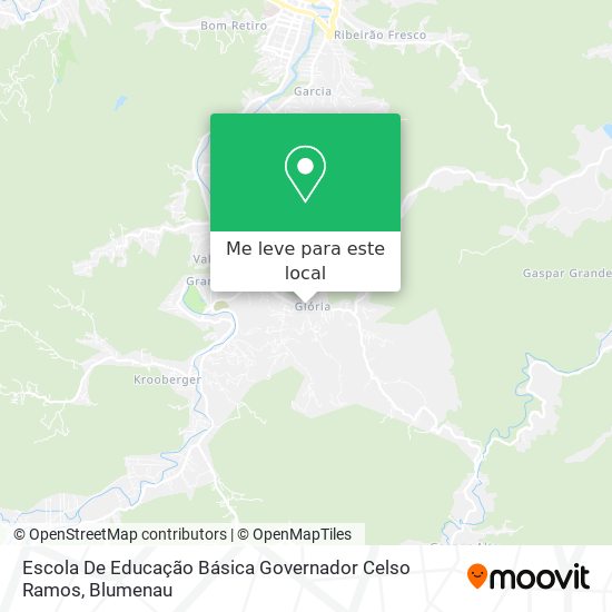Escola De Educação Básica Governador Celso Ramos mapa