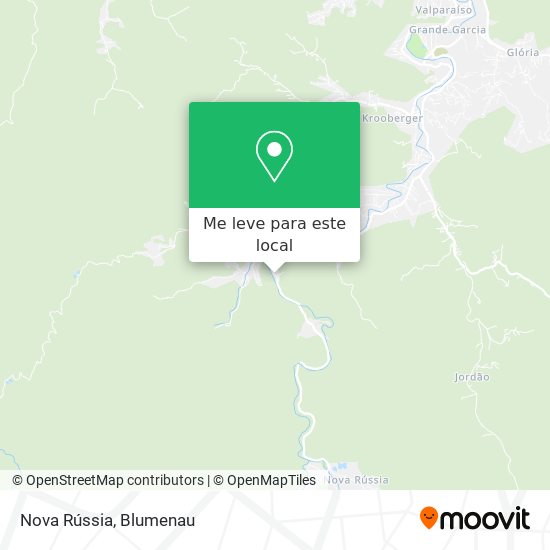 Nova Rússia mapa