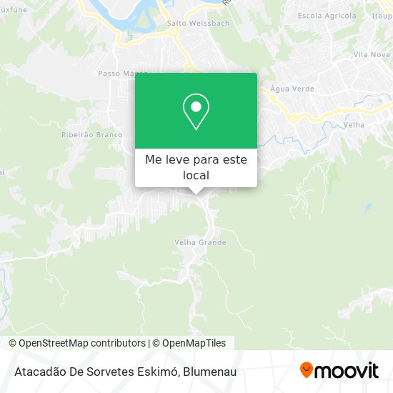 Atacadão De Sorvetes Eskimó mapa