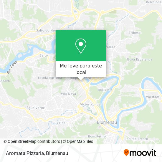 Aromata Pizzaria mapa