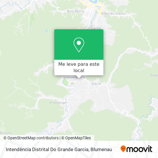 Intendência Distrital Do Grande Garcia mapa
