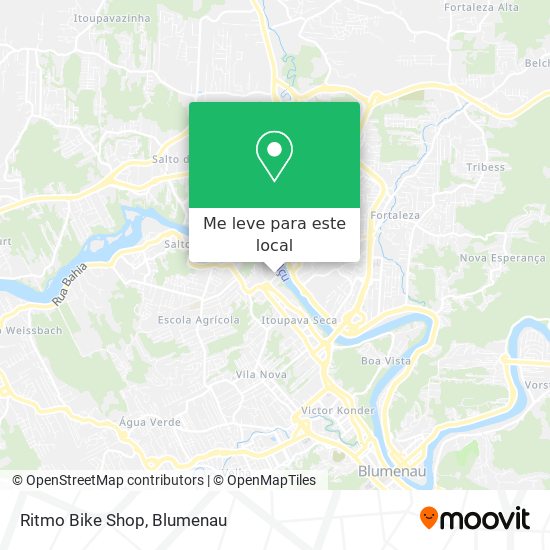 Ritmo Bike Shop mapa
