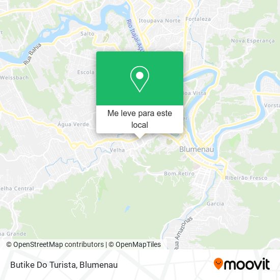 Butike Do Turista mapa