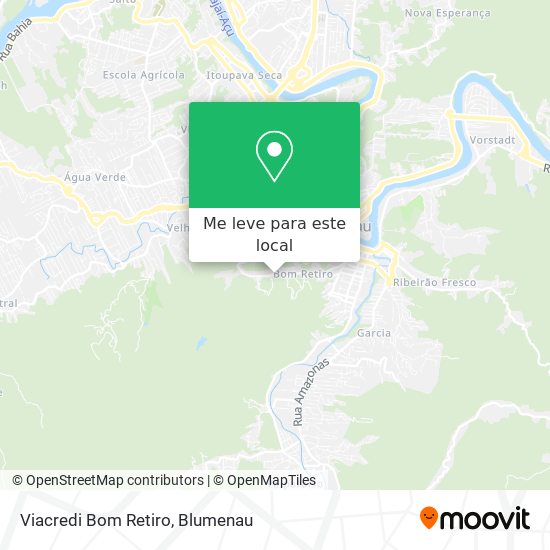 Viacredi Bom Retiro mapa