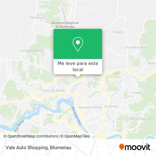 Vale Auto Shopping mapa