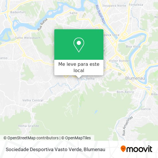 Sociedade Desportiva Vasto Verde mapa