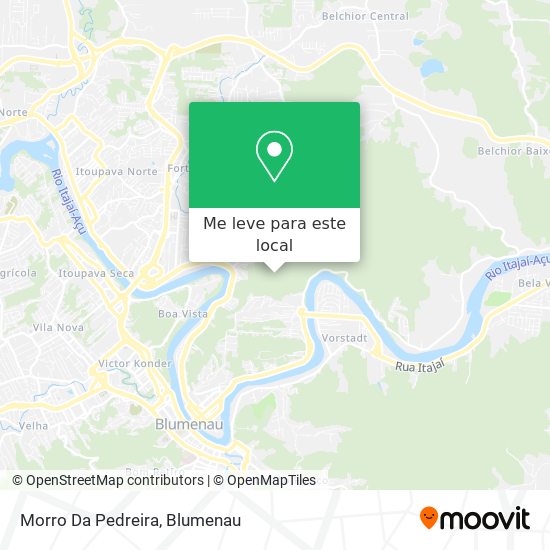 Morro Da Pedreira mapa