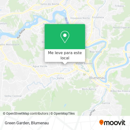 Green Garden mapa