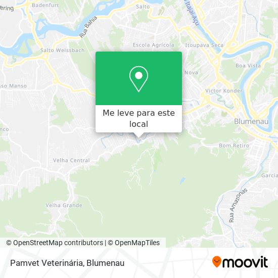 Pamvet Veterinária mapa