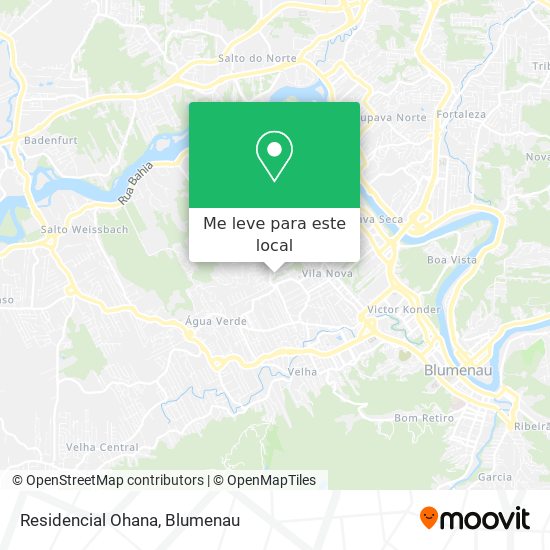 Residencial Ohana mapa