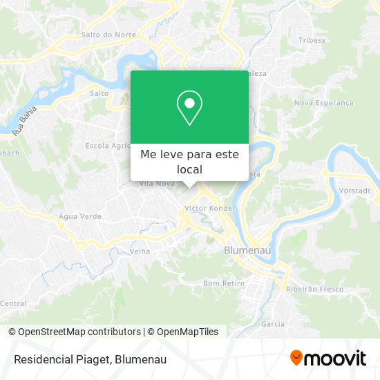 Residencial Piaget mapa