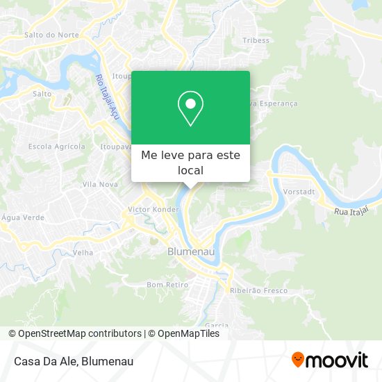 Casa Da Ale mapa