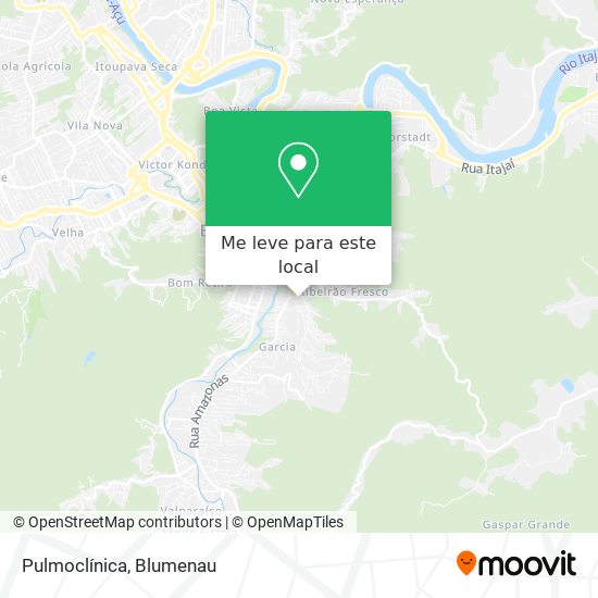 Pulmoclínica mapa