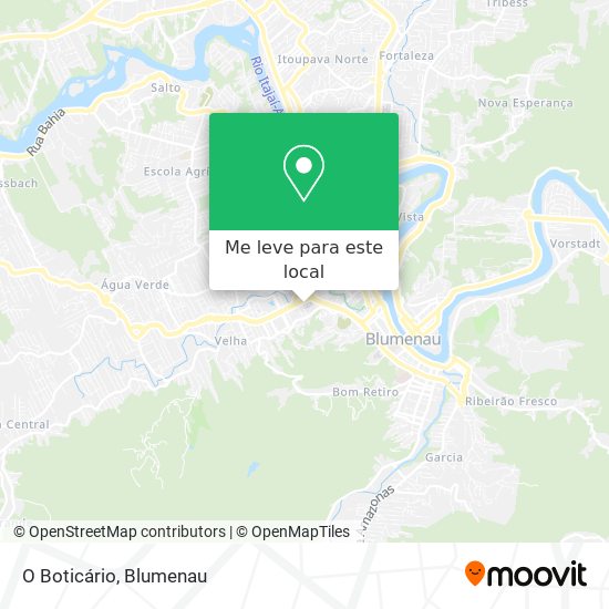 O Boticário mapa