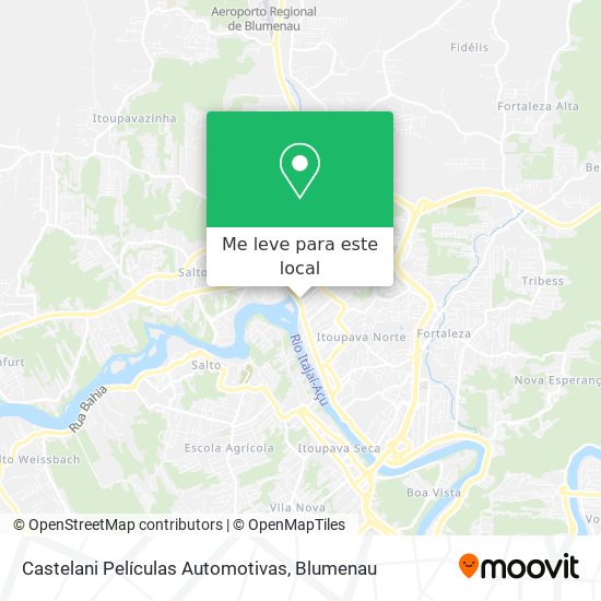 Castelani Películas Automotivas mapa