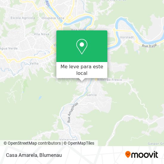Casa Amarela mapa