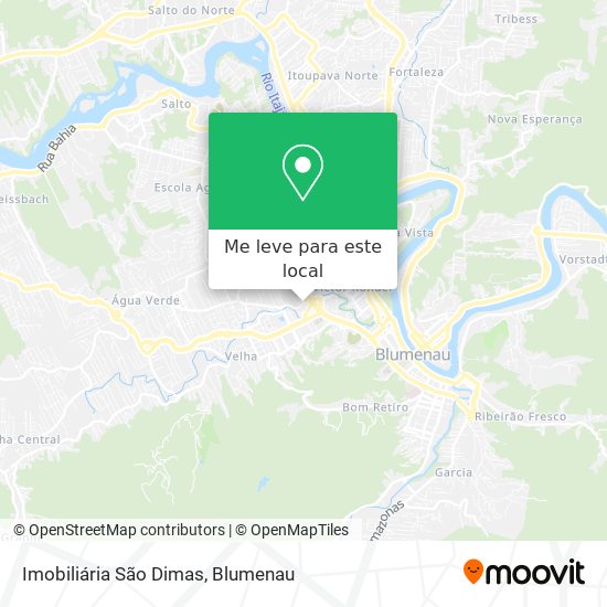 Imobiliária São Dimas mapa