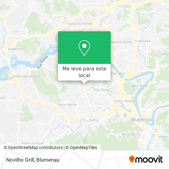 Novilho Grill mapa