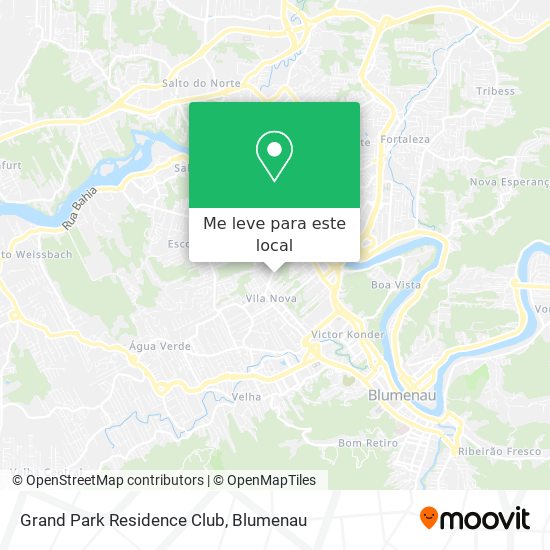 Grand Park Residence Club mapa