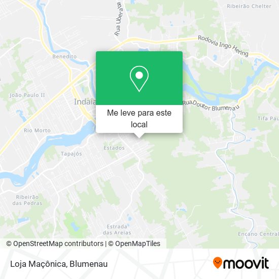 Loja Maçônica mapa