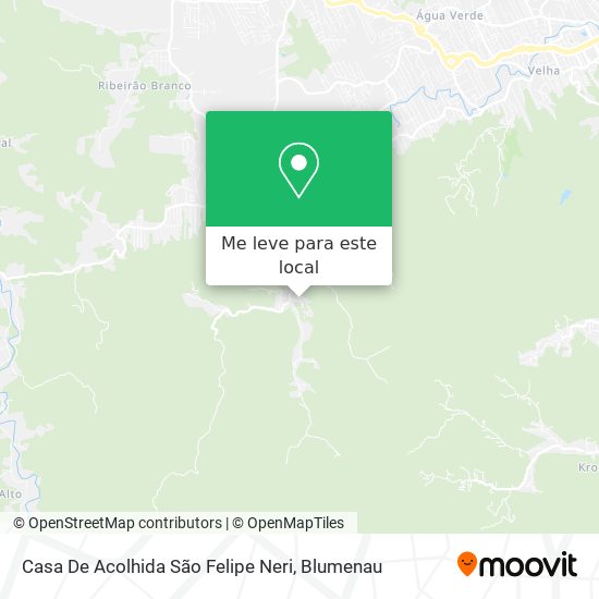 Casa De Acolhida São Felipe Neri mapa