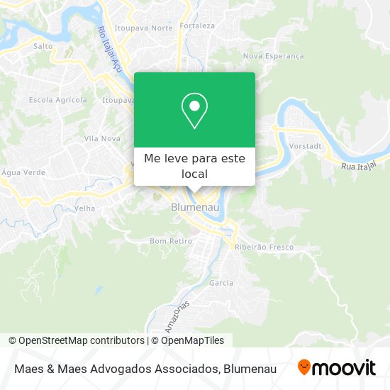 Maes & Maes Advogados Associados mapa