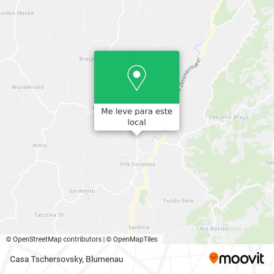 Casa Tschersovsky mapa
