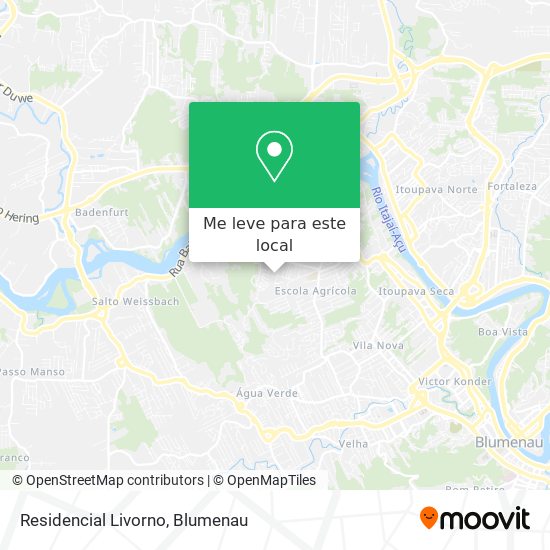 Residencial Livorno mapa