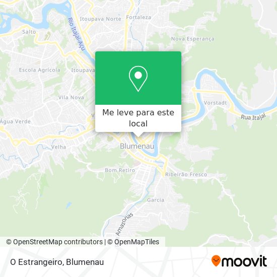 O Estrangeiro mapa