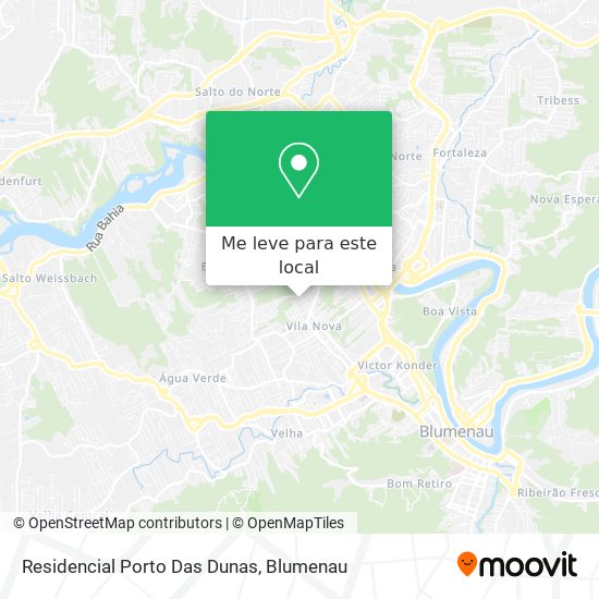 Residencial Porto Das Dunas mapa