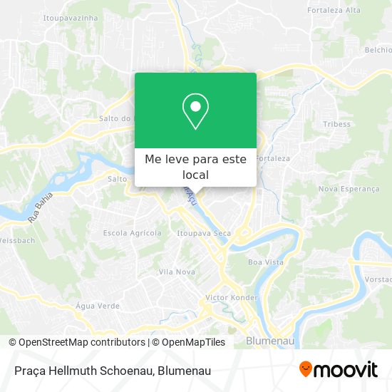Praça Hellmuth Schoenau mapa
