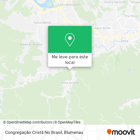 Congregação Cristã No Brasil mapa