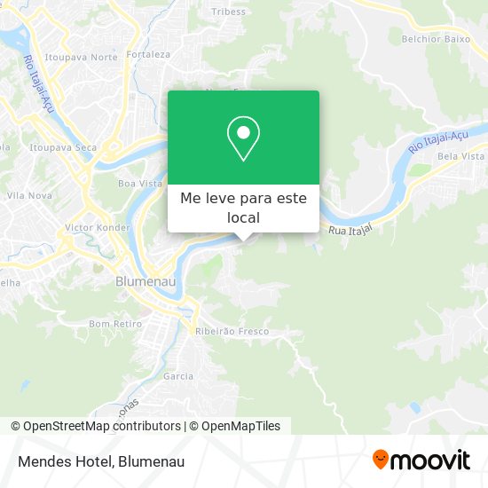 Mendes Hotel mapa