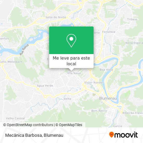 Mecânica Barbosa mapa