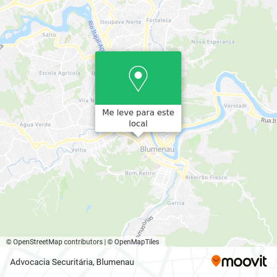 Advocacia Securitária mapa