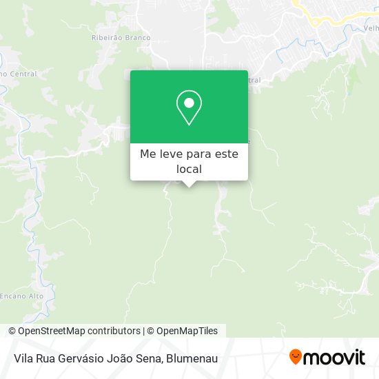Vila Rua Gervásio João Sena mapa