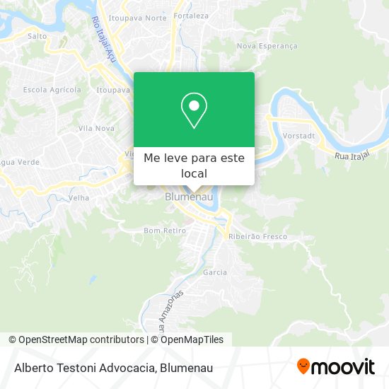 Alberto Testoni Advocacia mapa