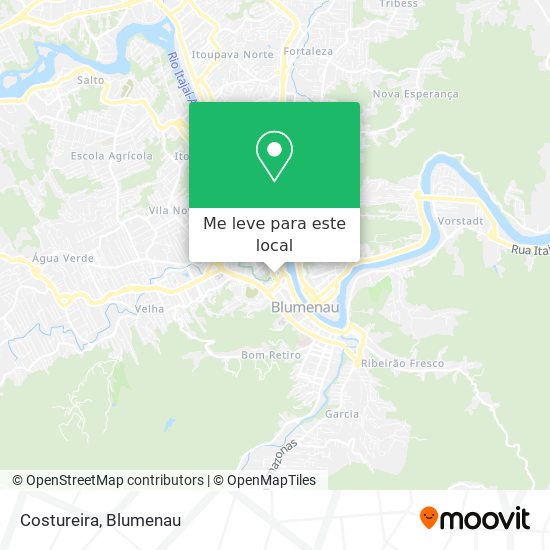 Costureira mapa