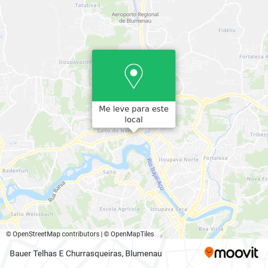 Bauer Telhas E Churrasqueiras mapa