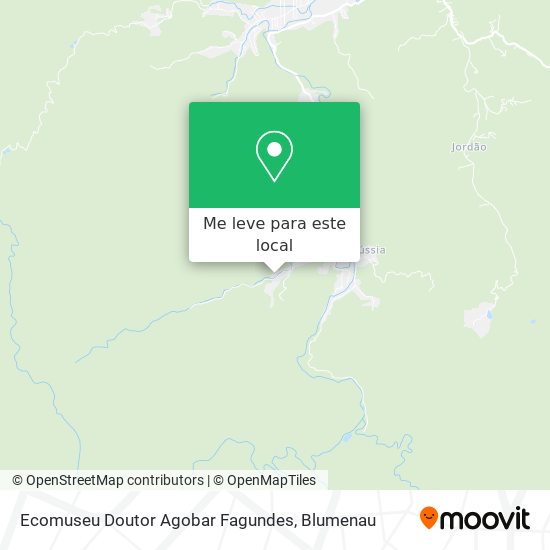 Ecomuseu Doutor Agobar Fagundes mapa