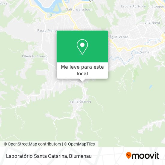 Laboratório Santa Catarina mapa