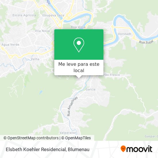 Elsbeth Koehler Residencial mapa