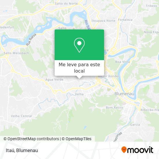 Itaú mapa