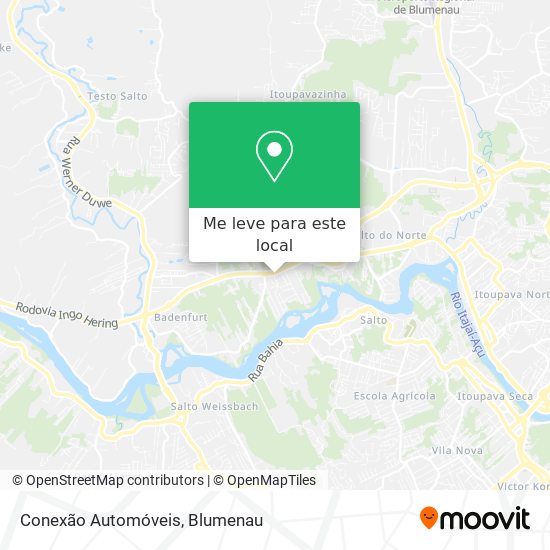 Conexão Automóveis mapa