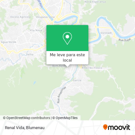 Renal Vida mapa