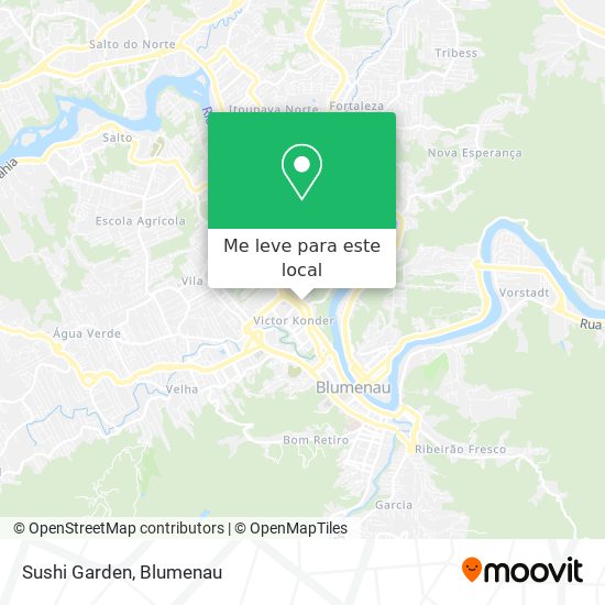 Sushi Garden mapa
