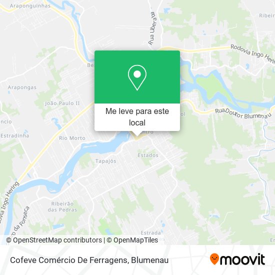 Cofeve Comércio De Ferragens mapa