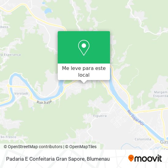 Padaria E Confeitaria Gran Sapore mapa